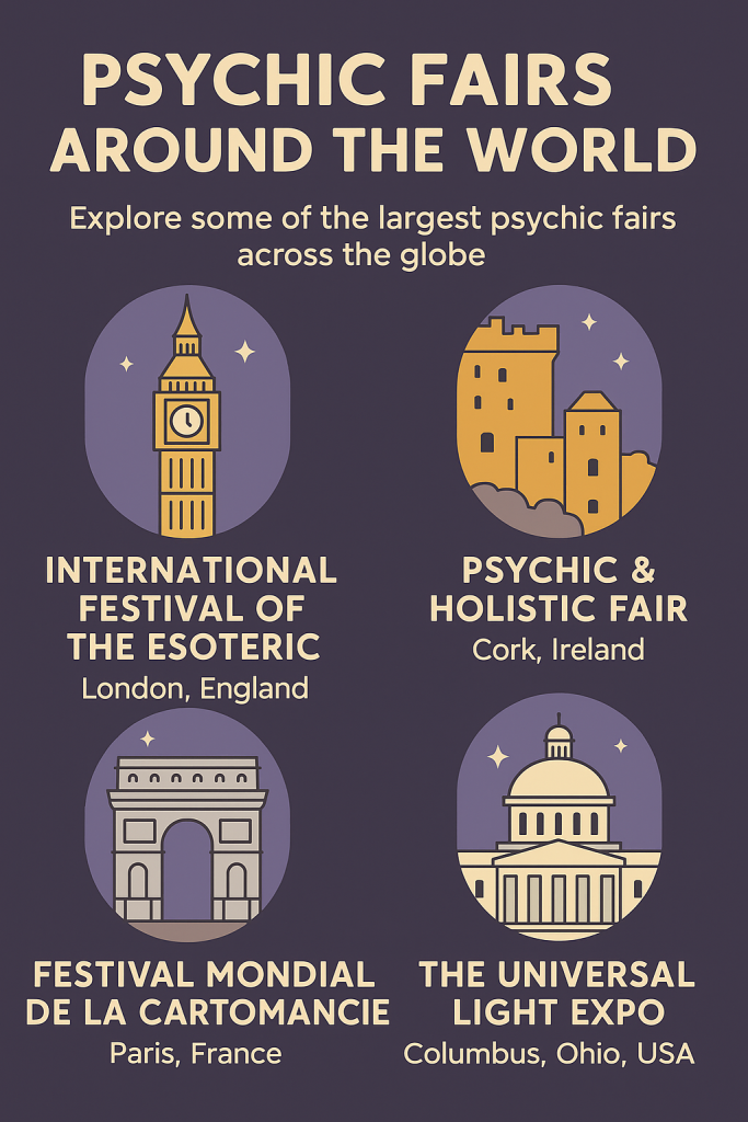 Global Psychic Fair Hotspots