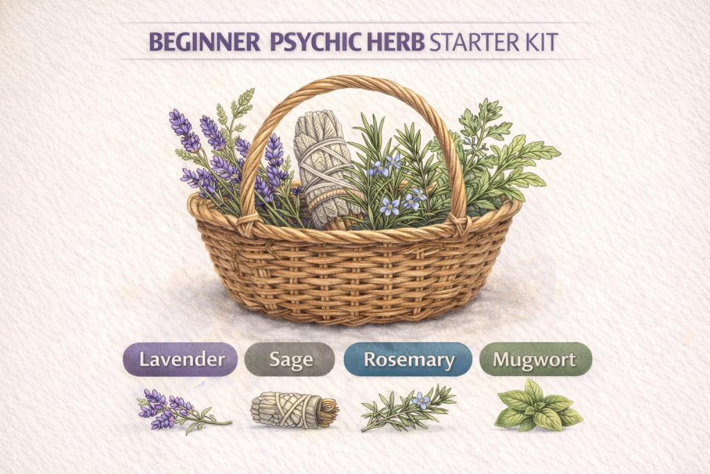 Beginner Psychic Herb Starter Kit
